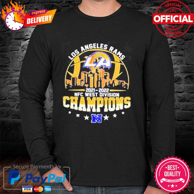 Logo Los Angeles Rams 2021 NFC West Champions Shirt