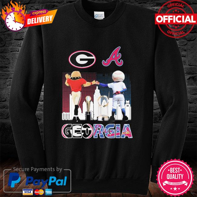 Official Mascot Georgia Bulldogs and Atlanta Braves Georgia shirt, hoodie,  sweater, long sleeve and tank top