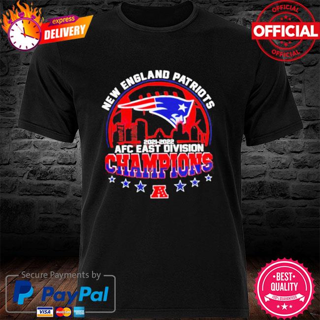 New England Patriots 2021 2022 AFC East Division Champions shirt