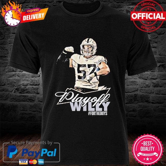 Official Barstool Sports Store Playoff Willy For The Boys T-shirt