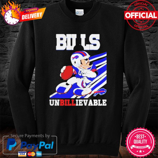 Bill Nation Unbillievable Football Buffalo Bills Slogan T-Shirt