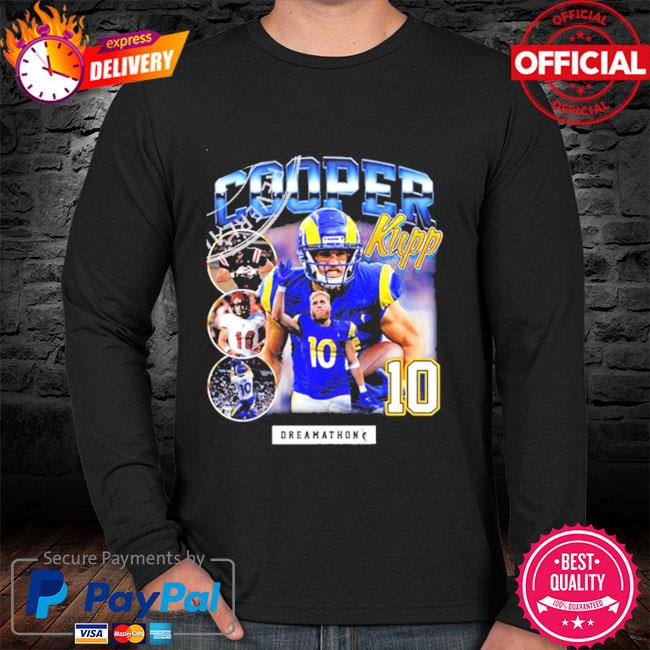 Official cooper Kupp 10 Dreamathon Los Angeles Rams Merch shirt