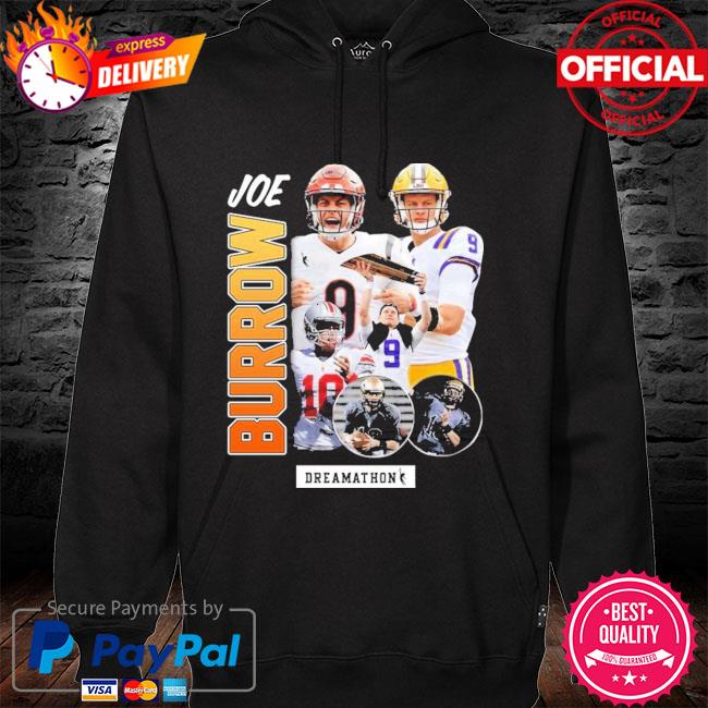 Official Joe Burrow Dreamathon 2022 Shirt, hoodie, sweater, long