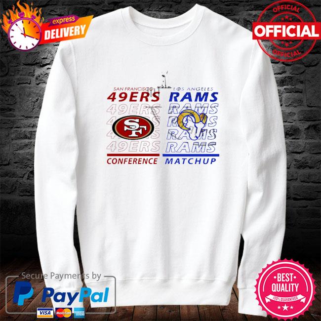 Niners vs rams 2022 nfc conference championship super bowl shirt, hoodie,  sweater, long sleeve and tank top