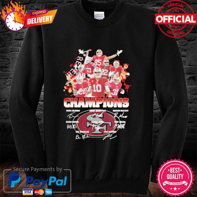 San Francisco 49ers 2021 2022 NFC Champions NFL shirt, hoodie, sweater,  longsleeve and V-neck T-shirt