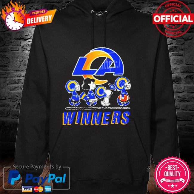 Official Snoopy Los Angeles Rams Winners Champions 2021 2022 Wild Card NFL  T-Shirt, hoodie, sweater, long sleeve and tank top