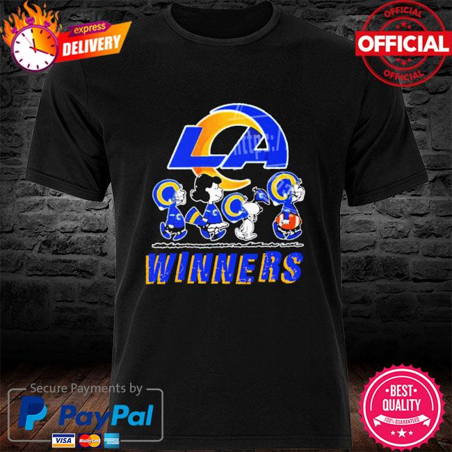 Official Snoopy Los Angeles Rams Winners Champions 2021 2022 Wild