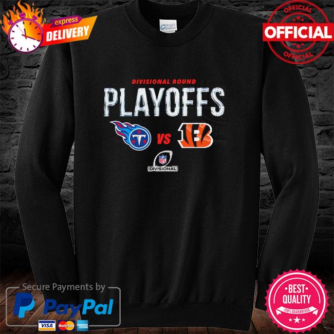 Cincinati Bengals 2022 NFL Division Round Champions Bengals vs Titans  shirt, hoodie, sweater, long sleeve and tank top