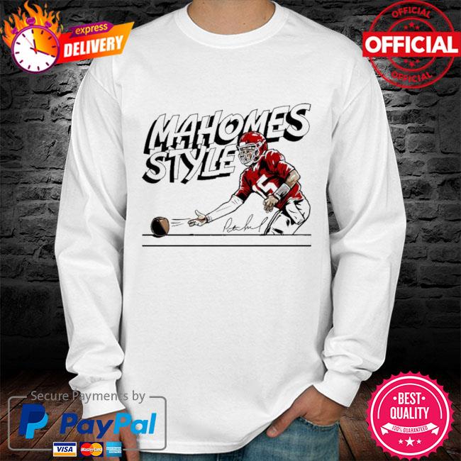 Patrick mahomes Football mahomes style signature shirt, hoodie