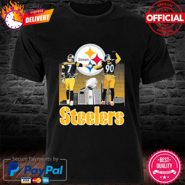 Fanatics Steelers Ben Roethlisberger Seven Short Sleeve T-Shirt - XL