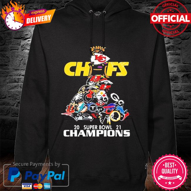 Premium The Chiefs for all team football 2021 super bowl champions shirt,  hoodie, sweater, long sleeve and tank top