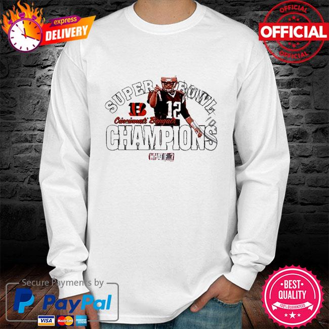 What if Super Bowl Champions Cincinnati Bengals Tom Brady 12 shirt