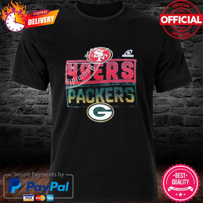 San Francisco 49ers Vs Green Bay Packers 2021 2022 Divisional Matchup NFL T-new Shirt