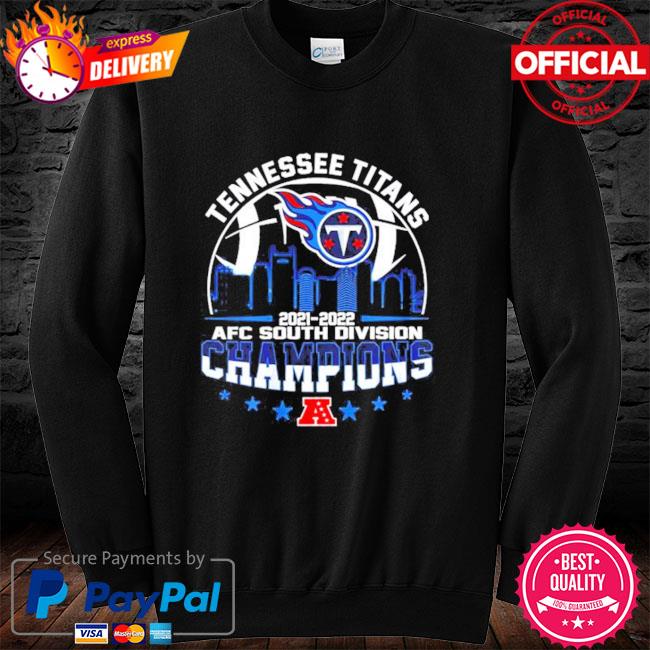 Tennessee Titans 2021 2022 AFC south division champions shirt