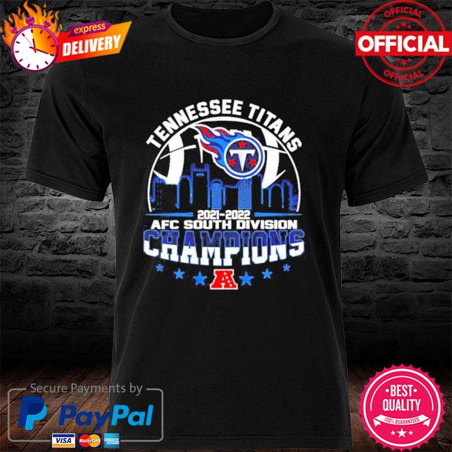 Tennessee Titans Nike 2021 AFC South Division Champions