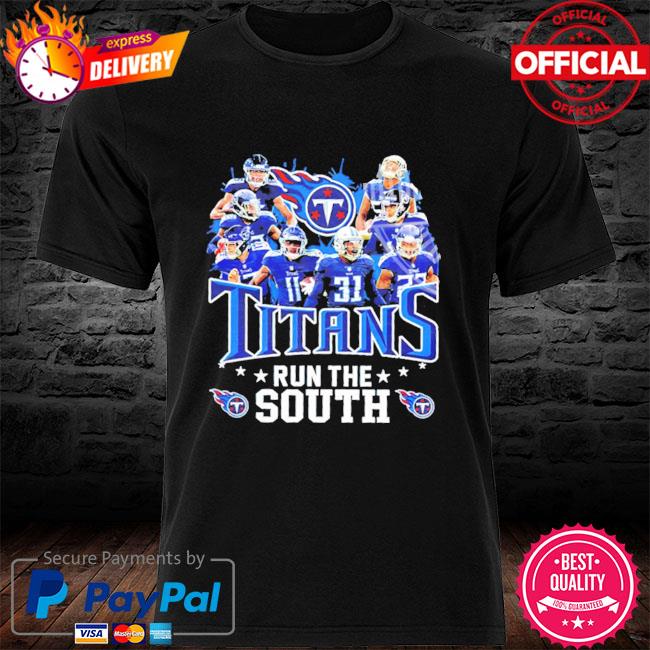 Tennessee Titans Run The South 2021 2022 Conference Championships Unisex T-Shirt  - Teeruto