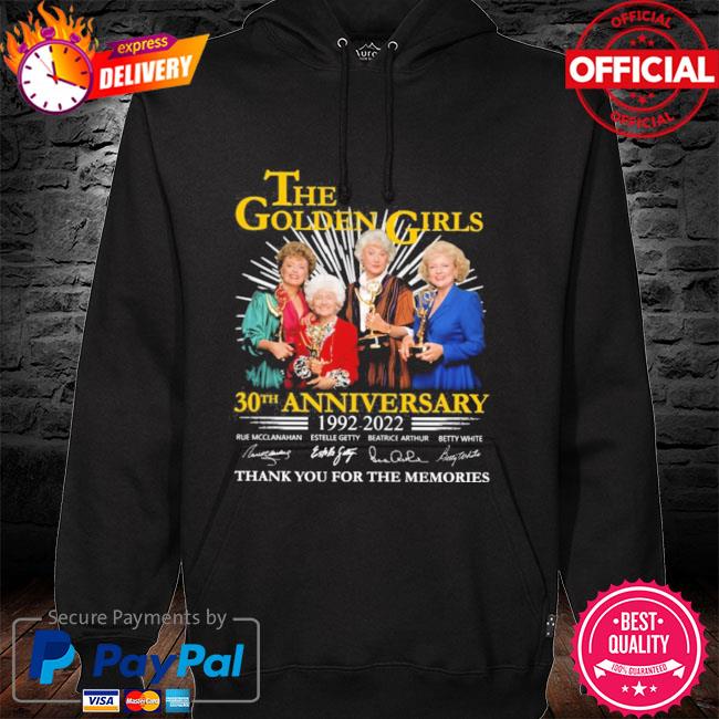 Thank You For The Memories 30 Years Of The Golden Girl 1992 2022 Signature  T-Shirt, hoodie, sweater, long sleeve and tank top