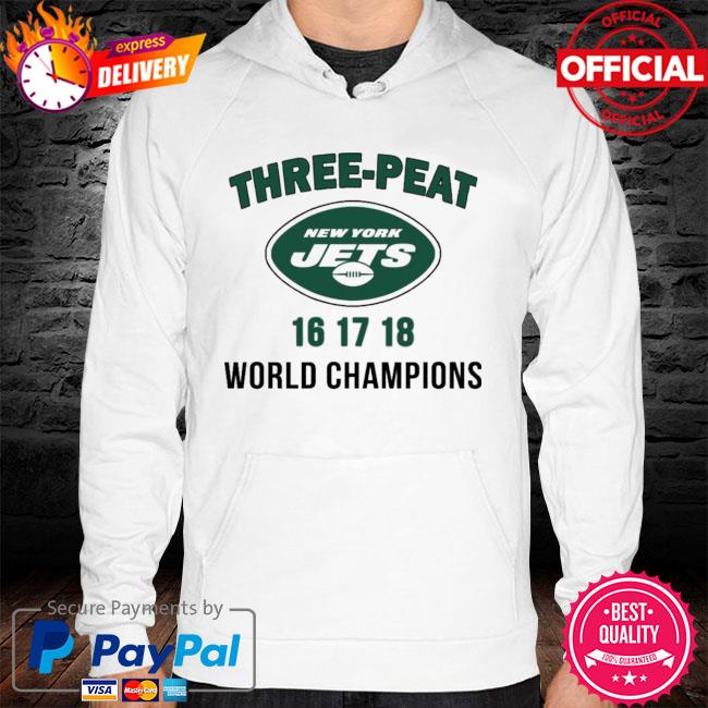 Three Peat New York Jets Champions shirt, hoodie and sweater