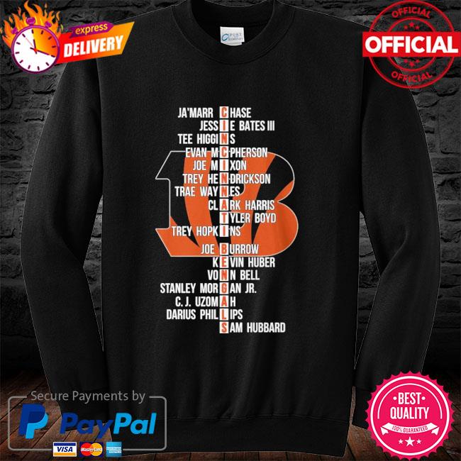 Burrow Mixon Chase Higgins and Boyd shirt, hoodie, sweater, long sleeve and  tank top