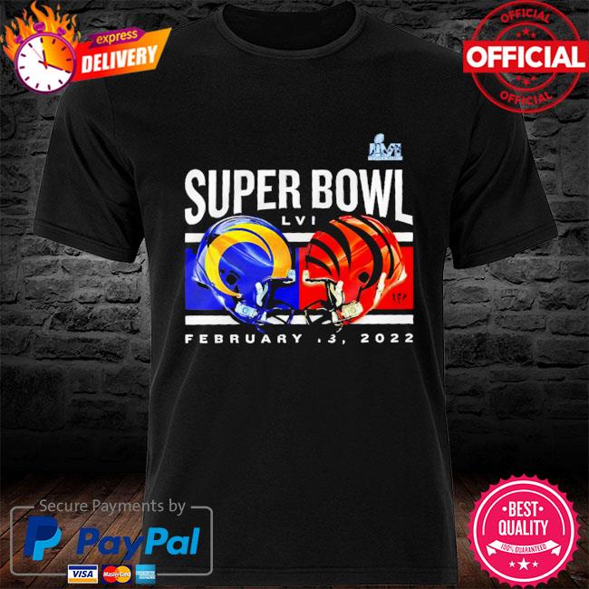 Super Bowl LVI Cincinnati Bengals Vs. Los Angeles Rams Team Logo's Edi – A  Birthday Place