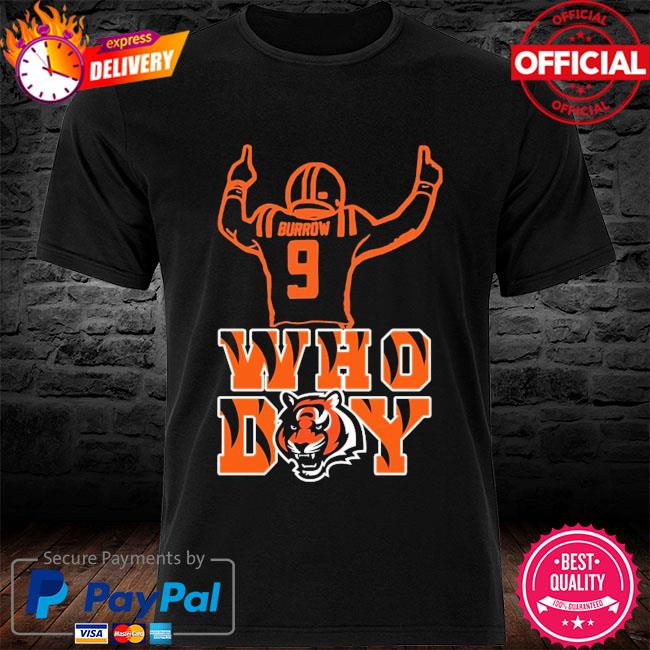 Bengals Who Dey Joe Burrow Shirt