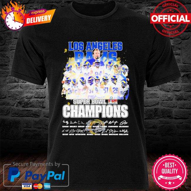La Rams Super Bowl Championship T-shirts 