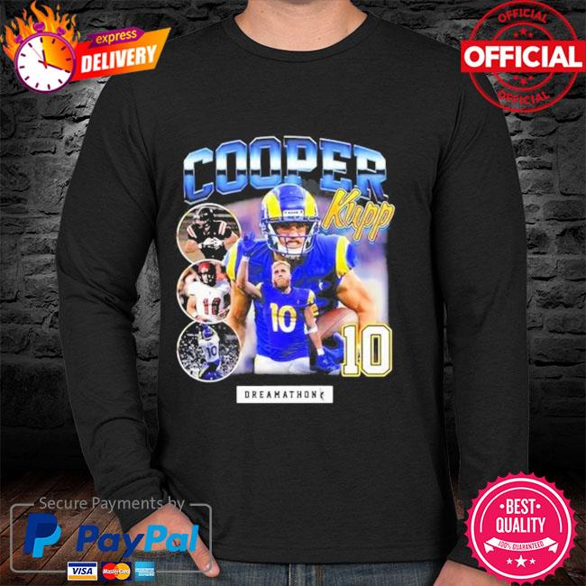 Official 10 cooper kupp NFL Football team LA rams T-shirt, hoodie, sweater, long  sleeve and tank top