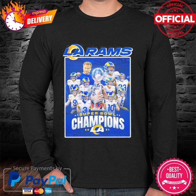 Los Angeles Rams 2022 Super Bowl Champions T-Shirt - REVER LAVIE