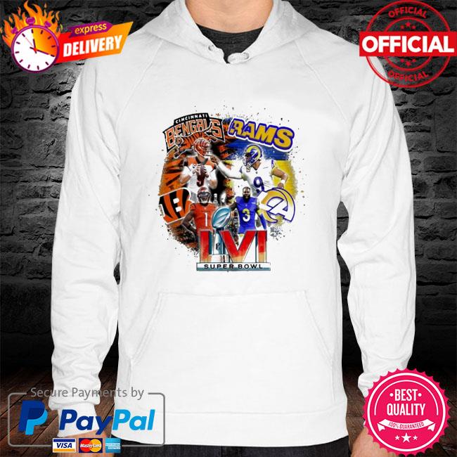 NFL Football Super Bowl 2022 Cincinnati Bengals Vs Los Angeles Rams shirt,  hoodie, sweater, long sleeve and tank top