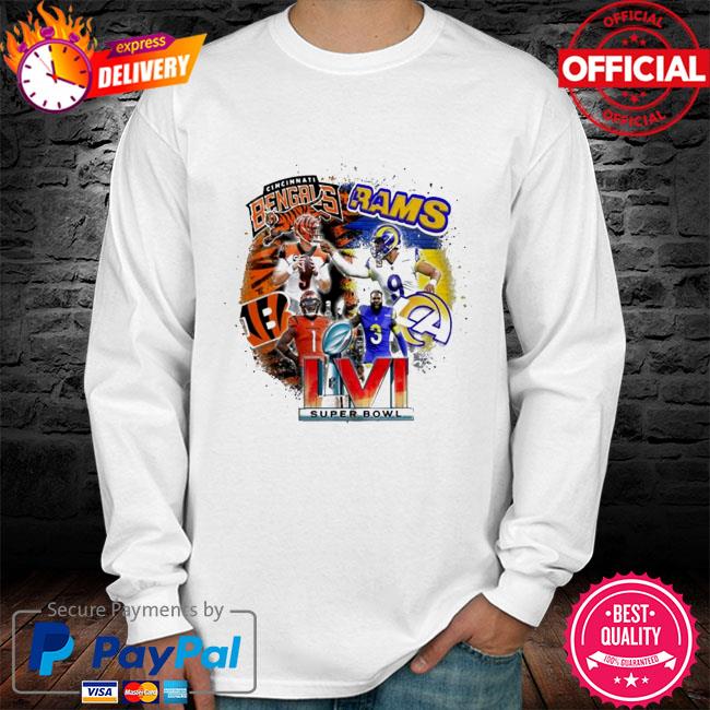 NFL Football Super Bowl 2022 Cincinnati Bengals Vs Los Angeles Rams shirt,  hoodie, sweater, long sleeve and tank top