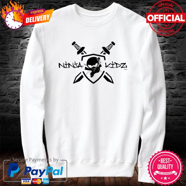 Ninja kids merch ninja kidz shield shirt, hoodie, sweater, long sleeve and  tank top