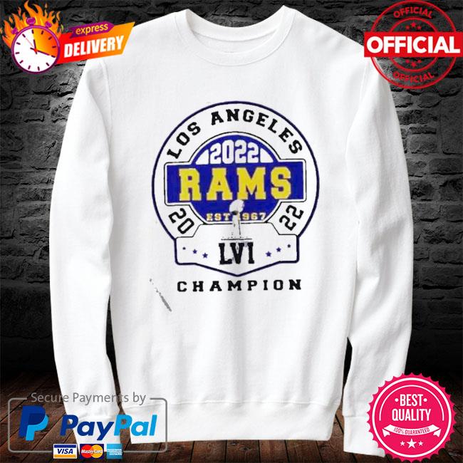 Premium official Los Angeles Rams Nike Super Bowl LVI Champions T-Shirt,  hoodie, sweater, long sleeve and tank top