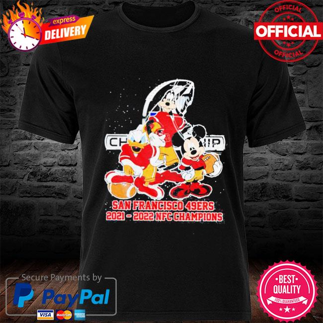 Official Mickey Donald Goofy San Francisco 49ers NFC Conference Championship  2022 Classic T-Shirt, hoodie, sweater, long sleeve and tank top