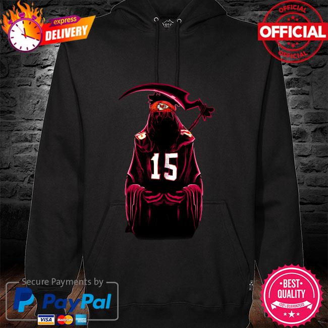 Official Patrick Mahomes KC Chiefs Grim Reaper Unisex Shirt - Hersmiles