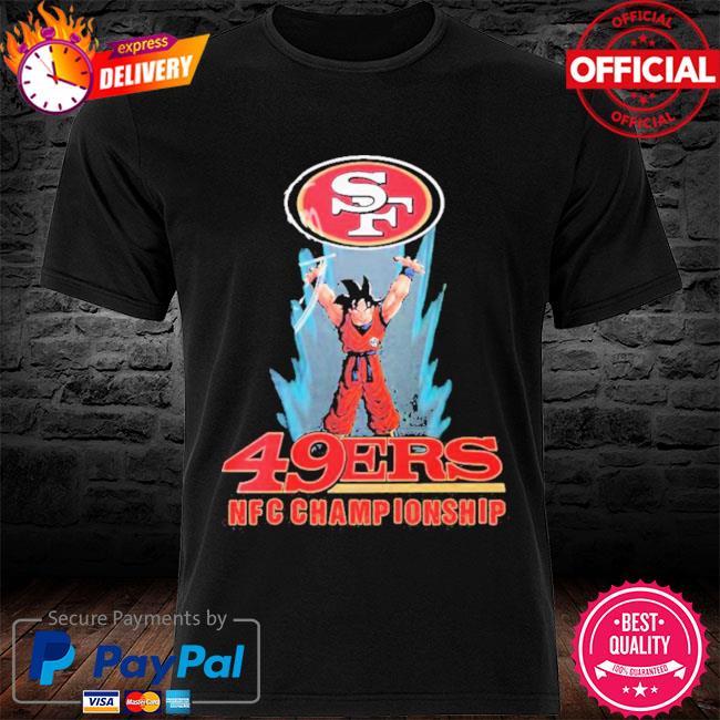 Son Goku San Francisco 49ers 2021 2022 NFC Championship T-Shirt, hoodie,  longsleeve tee, sweater