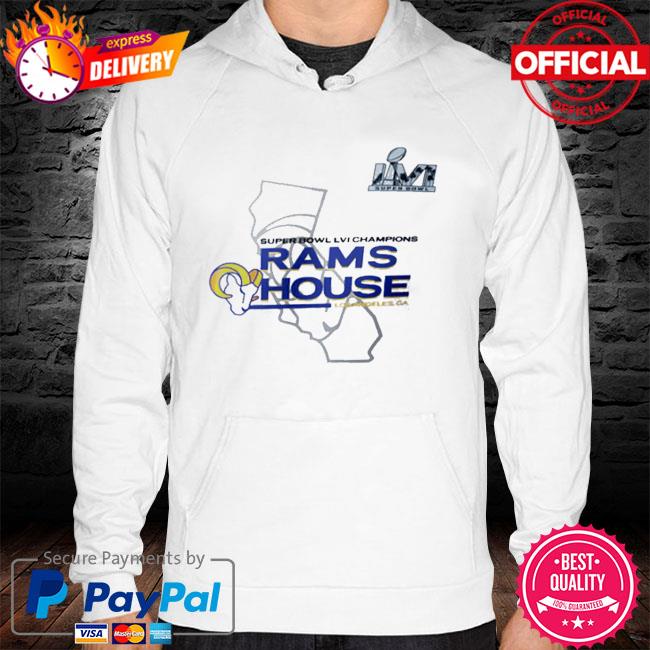 Super Bowl LVI Champions Rams House Los Angeles CA T-Shirt - REVER LAVIE