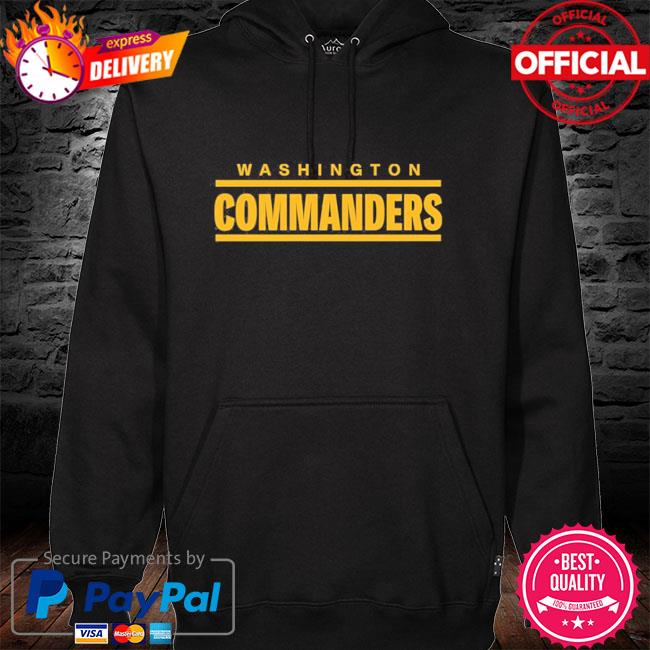 Washington Commanders sold the team shirt, hoodie, sweater, long sleeve and  tank top