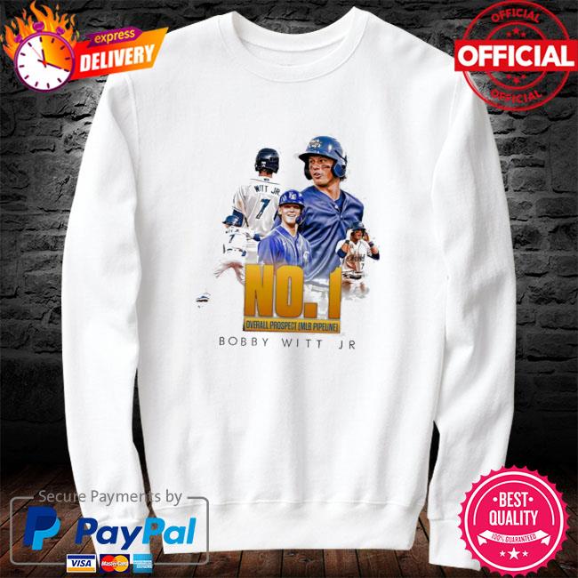 No 1 overall prospect bobby witt jr Kansas city royals shirt, hoodie,  sweater and long sleeve