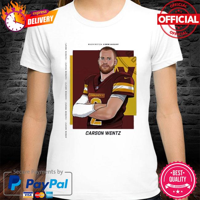 Commander Carson Wentz Washington Commanders T-shirt - REVER LAVIE