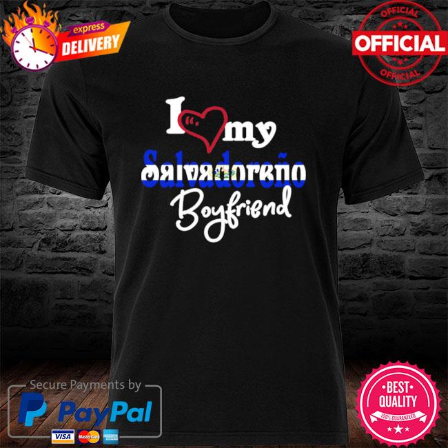 I Love My Salvadoreã±O Boyfriend Camiseta El Toddler T-Shirt