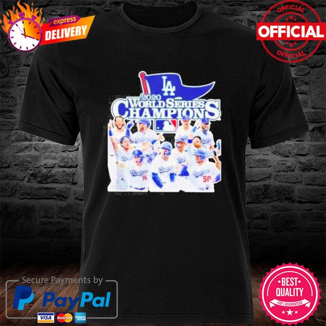Los Angeles Dodgers 2020 World Series Champions All Players Shirt