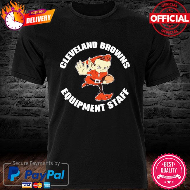 Official NFL Cleveland Browns Equipment Staff T Shirt