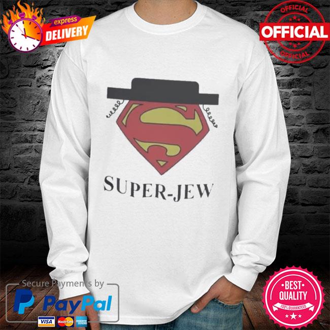Official Super Jew Shirt Funny Superman Super Jew Tee, hoodie, sweater,  long sleeve and tank top