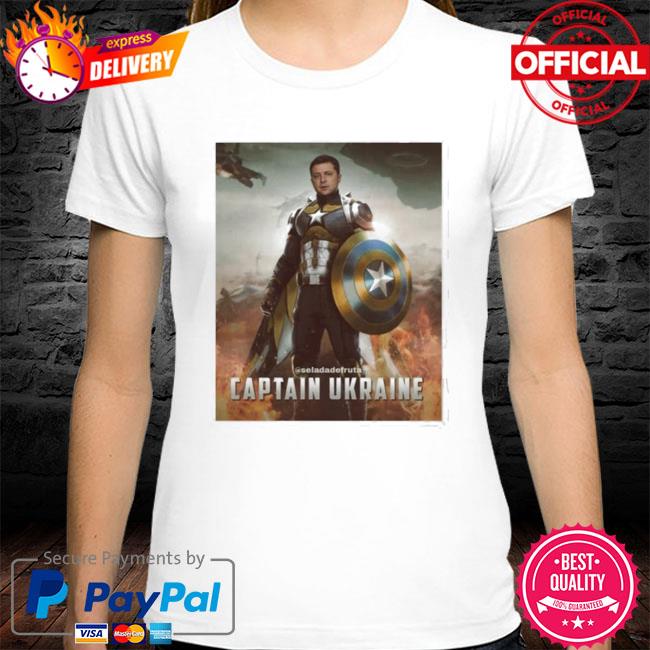 Володимир Зеленський Seladadefruta Captain Ukraine Shirt
