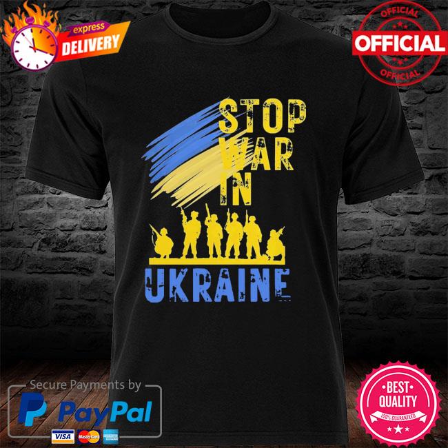 Stop War In Ukraine T-Shirt, Say No To War Shirt Puck Futin