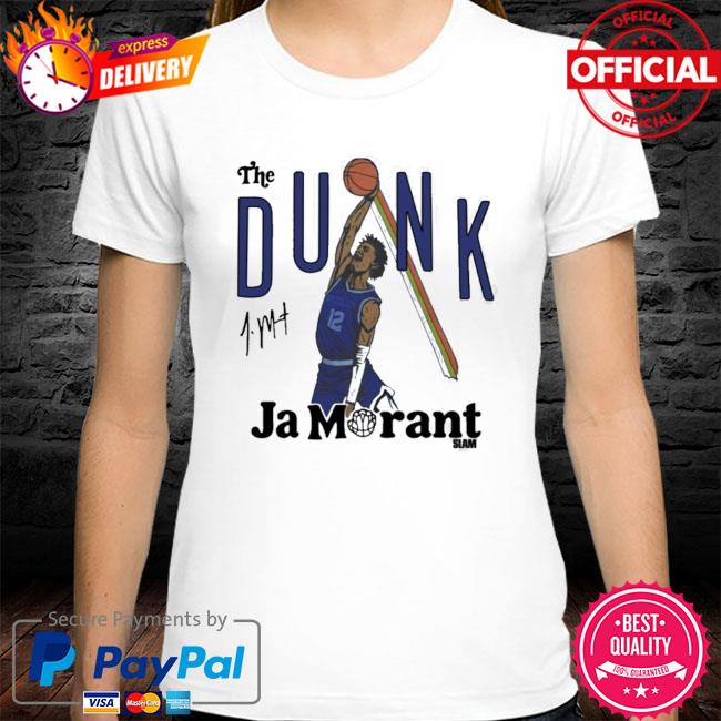 The Dunk Ja Morant Slam Shirt Homage X Slam Ja Morant The Dunk
