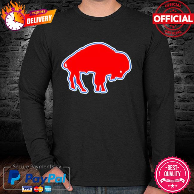 Standing Red Buffalo White Jersey