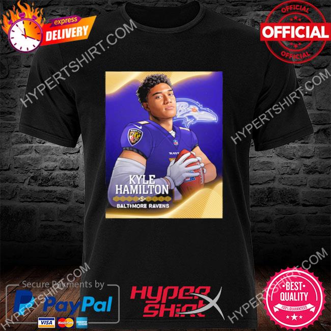 Congratulation Kyle Hamilton Baltimore Ravens NFL Draft 2022 T-Shirt -  REVER LAVIE