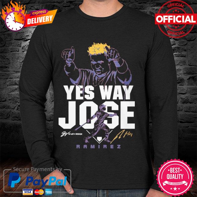 Cleveland Guardians Jose Ramirez Signature Shirt, hoodie, sweater