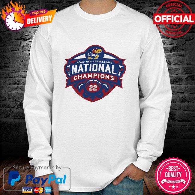 KU National Champs White T-Shirt 